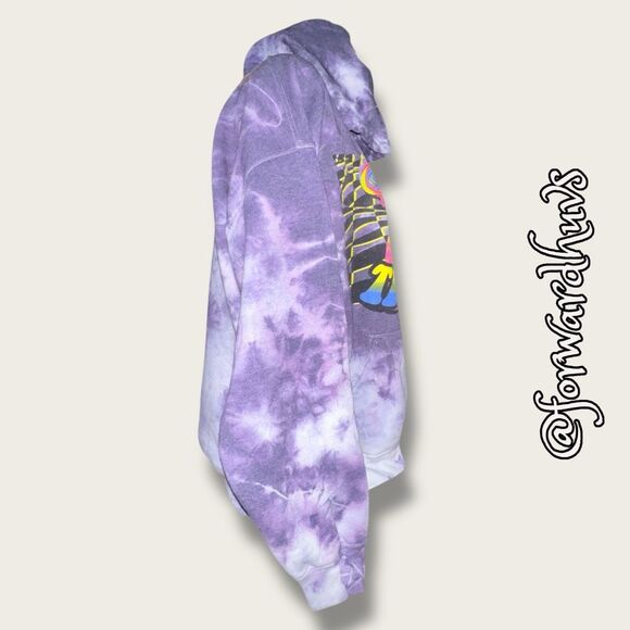 Y2K Style Retro Hippie Tie-Dye Hoodie – Estimated Size Large – No Tag - Picture 7 of 12